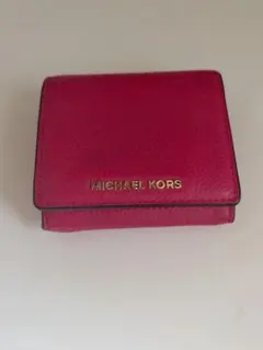MICHAEL KORS マイケルコース 三つ折り財布 ミニ財布 ピンク