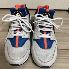 NIKE Huarache スニーカー ホワイト/ブルー/オレンジ