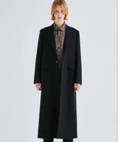 【値下げ】SHAREEF STUDIOUS別注 チェスターコート SHAREEF（シャリーフ）の「STUDIOUS別注 シングルロングコート