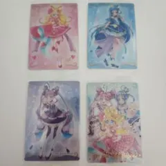 キミとアイドルプリキュア　カードウエハース11　4種セット