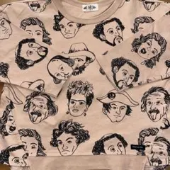 【お値下げ中】MAKE YOUR DAY 偉人柄ロンT 110㎝