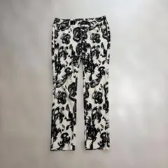 MARINE SERRE WHITE LINE トカゲ　パンツ MARINE SERRE WHITE LINE トカゲ パンツ - メルカリ