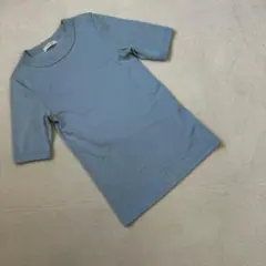 マカフィー Tシャツ S 水色 コットン 100% トゥモローランド 半袖