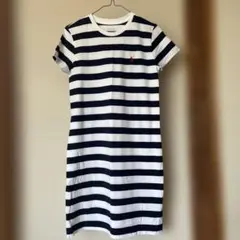 Polo Ralph Lauren ボーダー半袖ワンピース