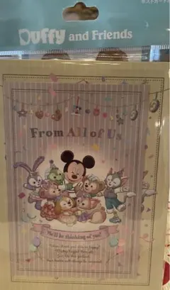 ダッフィー&フレンズポストカードセット