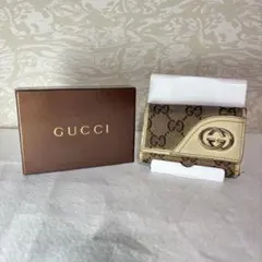 GUCCI GGパターン キーケース 箱付き