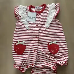 SLAP SLIP ロンパース 70cm イチゴ柄のサムネイル