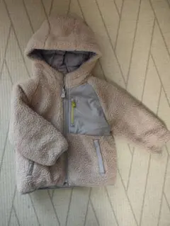 gap リバーシブルボアジャケット　中綿コート　12-18m