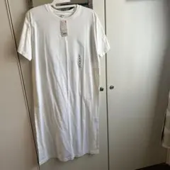 UNIQLO ホワイト ロングワンピース Mサイズ