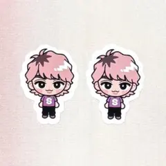 コピー❌ SnowMan スノラボ すのチル ステッカー 佐久間大介 2枚セット