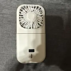 持ち運び扇風機　モバイル　充電式　usb-c ハンディファン