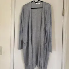 niko and ... グレー ロングカーディガン