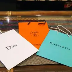 ティファニー エルメス ディオール ショップ袋