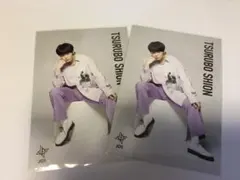 JO1  鶴房汐恩　タワレコカフェ　ポストカード　2枚セット