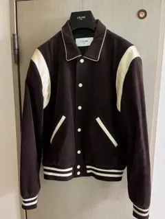 新品 CELINE セリーヌ テディ スタジャン 黒/白 44 xs クールに決まる♪【CELINE】クラシック テディジャケット (CELINE
