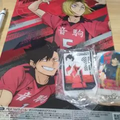 音駒 A4クリアファイル & フォンタブセット