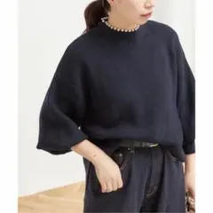 新品　レサージュ　パール畦プルオーバー