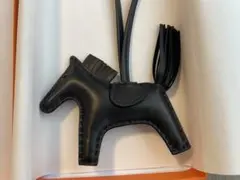 【エルメス】ロデオチャーム　pm ソーブラック　人気色　入手困難