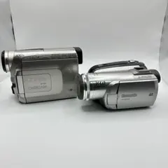 ジャンク　Panasonic 　ビデオカメラ　2台まとめのサムネイル