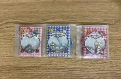 サンリオキャラクターズ シャカシャカフレークシール風チャーム★3点セット