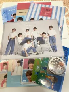 なにわ男子　クリアファイルセット