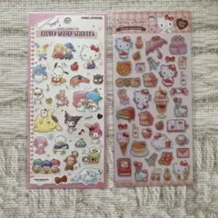 正規品 キャンディーステッカー　フラッフィースケッチステッカー　ハローキティ