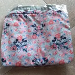 レスポートサック　ミッキー ミニー 花柄ポーチ 　大きめポーチ