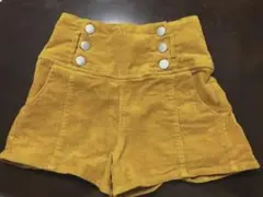 repipi armario コーデュロイショートパンツ　レディースM