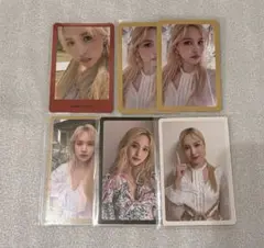 TWICEミナ MORE&MORE トレカ 6枚セット