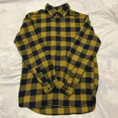 UNIQLO チェック柄 長袖シャツ S