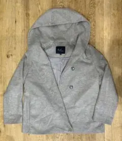 ラエフ　アウター　フード付き　グレー　2S