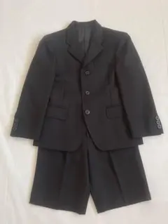卒園式　入学式　キッズ120 黒　スーツ　ジャケット　パンツ