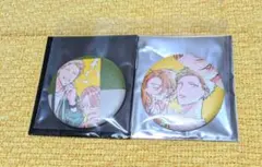 ギヴン展 缶バッジ 中山春樹 梶秋彦 2点 あきはる - メルカリ