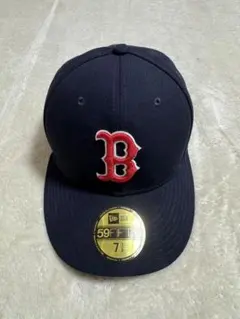 PC 59FIFTY ボストン・レッドソックス ネイビー × ラディアントレッド