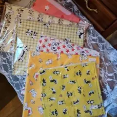 動物柄 生地 6枚セット まとめ売り