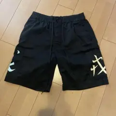 EVISU ネイビー ハーフパンツ エビス evisuスウェットパンツ - メルカリ