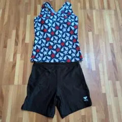 TYR スポーツ用水着 タンクトップとショートパンツセット