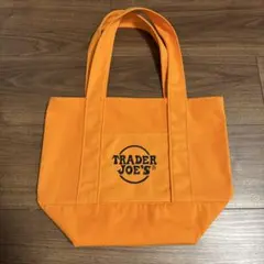 TRADER JOE'S オレンジ トートバッグ