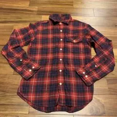 無印良品　フランネルネルシャツ