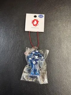 ミャクミャク グリッター 立体 PVCキーホルダー 大阪 万博 プレート付き