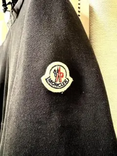 MONCLER フード付きパーカー 黒L