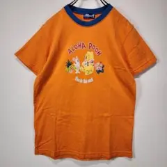 DISNEY　ヴィンテージ　半袖　Tシャツ　M　ビッグプリント　旧タグ　古着のサムネイル