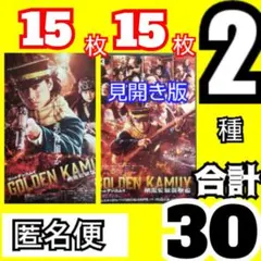 ｚｄｐ ゴールデンカムイ 網走監獄襲撃編 チラシ 2種 山崎賢人 山田杏奈