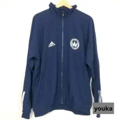 adidas アディダス トラックジャケット ナイロンジャケット ネイビー