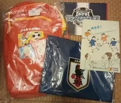 【新品未使用品】JFA/ポケモン リュックなどセット サッカー キッズ