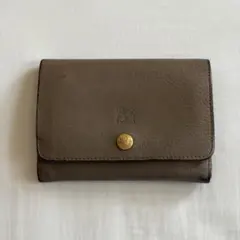 イルビゾンテ 二つ折り財布 グレー