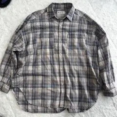 RNA チェック柄 長袖シャツ Mサイズ