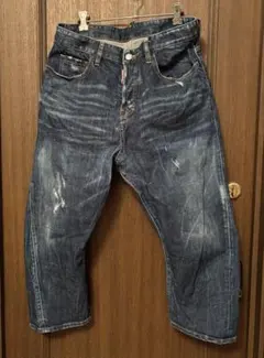 DSQUARED2 ダメージ加工 クロップドパンツ