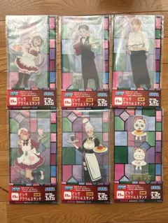 セガ ラッキーくじ ダンダダン B賞 ビッグアクリルスタンド 6種 コンプ