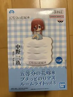 五等分の花嫁＊ プチっとのりマス　ルームライトvol.３中野三玖